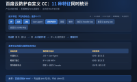 百度云防护自定义CC支持更多特征同时统计：配置教程与实战案例
